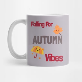 Falling For Autumn Vibes Design Mug